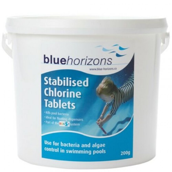 Blue Horizons  200g Chlorine Tablets - 2kg