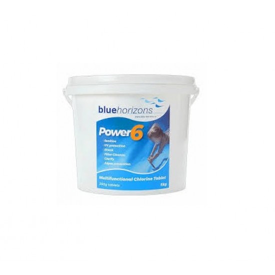 Blue Horizons Power 6  Chlorine Tablets - 5 kg