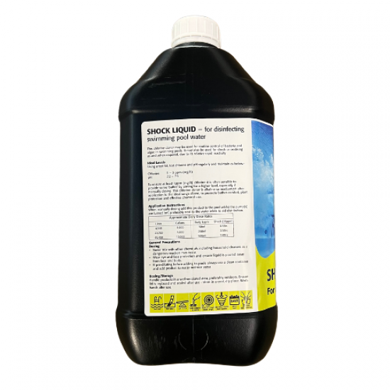 Blue Horizons Liquid Chlorine Shock 10/11% - 5 Litres