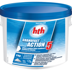 HTH Granufast Action 5 Chlorine Granules - 5kg