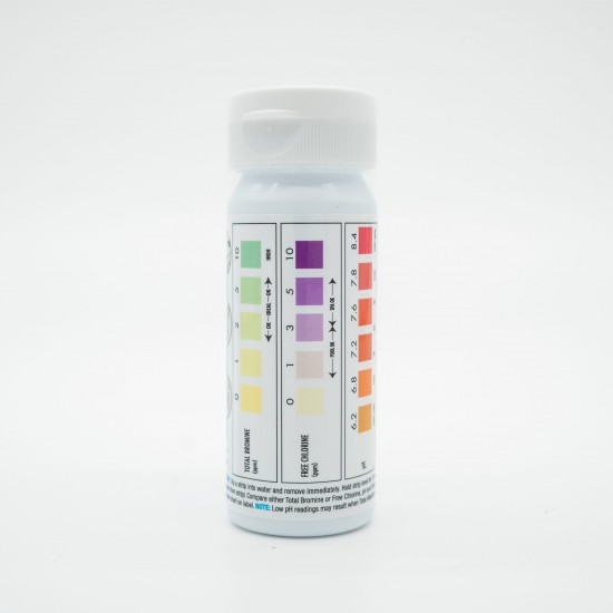 Aquasparkle 4 Way Swimming Pool & Spa Test Stripes for Chlorine or Bromine