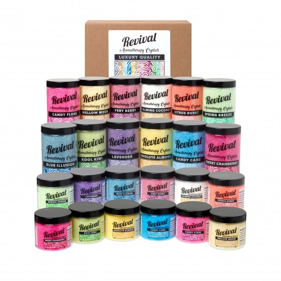 Revival Spa Aromatherapy Crystals 500g - Blue Illusion
